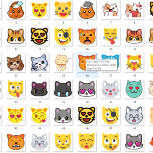 Cute Cat Graphics Bundle