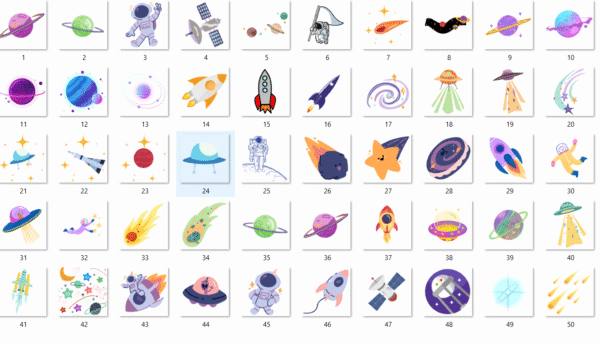 Space Graphics Bundle