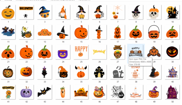 Halloween Graphics Bundle